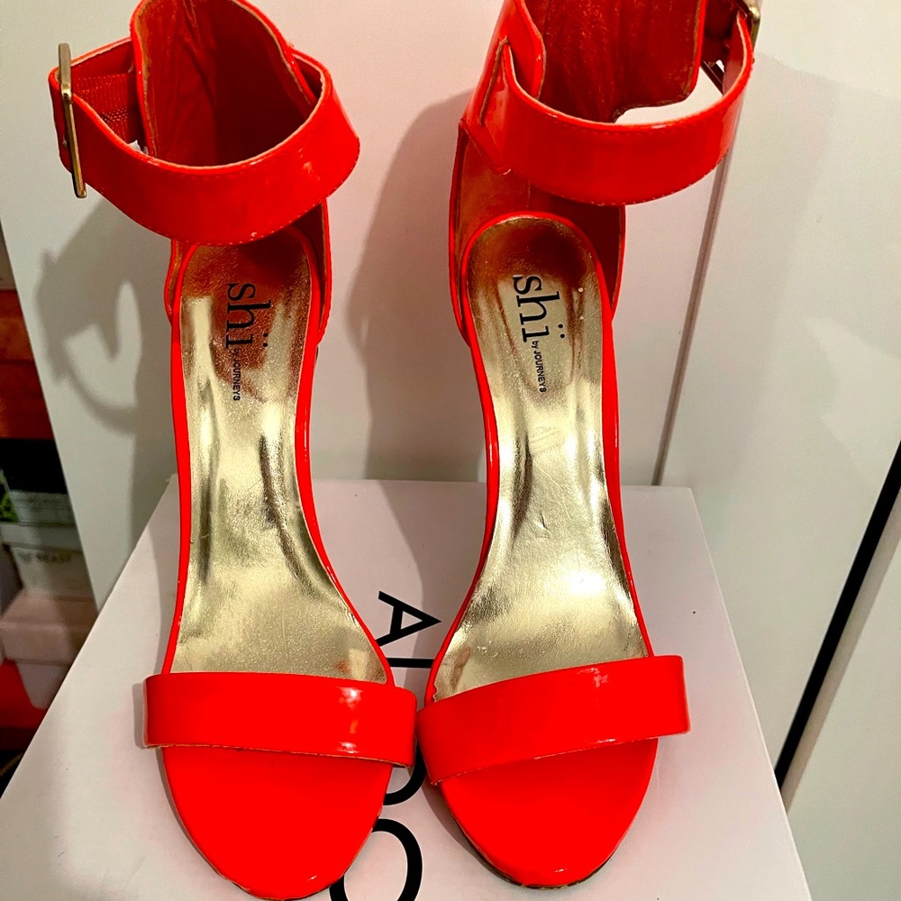 Tangerine Fun Heels